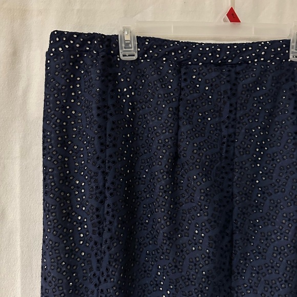 Vintage Sevier Skirts Blue Embroidered Skirt –Estimated Size 20W (1X–2X) - Picture 2 of 16